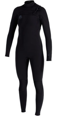 2026 ONeill Femmes ORiginal RG8 4/3mm Chest Zip Combinaison Néoprène 5668 - Black