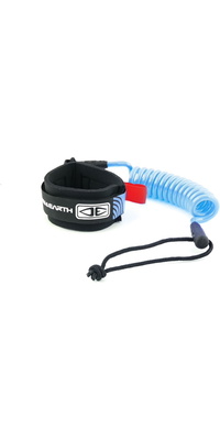 2025 Ocean And Earth Bodyboard Basic Wrist Cord Leash SBBA03BLU - Blue