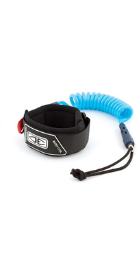 2025 Ocean And Earth Bodyboard Bicep Coil Leash Moulé SBBA04BLU - Blue