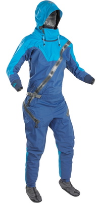 2026 Palm Femmes Fuse Adventure Kayak Drysuit 13514 - Navy / Mid Blue