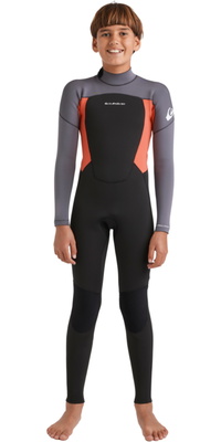 2025 Quiksilver Junior Prologue+ 5/4/3mm Back Zip Wetsuit 25CW213509 - Cayenne