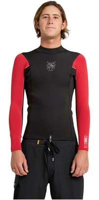2026 Quiksilver Mercury 1.5mm Veste De Combinaison De Plongée AQYW803040 - High Risk Red