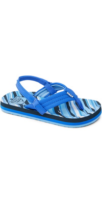 2025 Reef Little Ahi Sandales CJ6762 - Royal Stripe