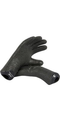 2025 Rip Curl Junior Dawn Patrol 2mm Gants Néoprène Wgllaj - Noir