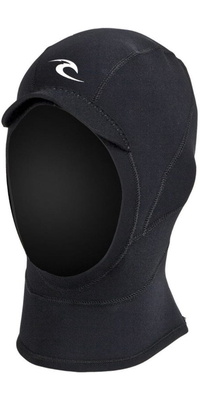 2026 Rip Curl Hommes E-Bomb 2mm GB Hood 129MSA - Black