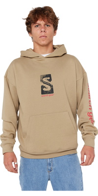 2025 Rip Curl Hommes Search Gear Hoodie 09QMFL - Khaki