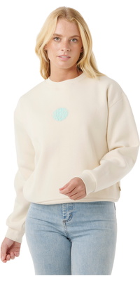 2025 Rip Curl Femmes Icons Of Surf Relaxed Crew 09SWFL - Shell