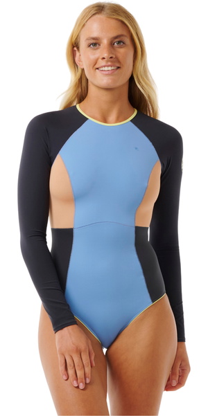 Combinaison De Surf 1 Pièce Femme 2025 - Manches Longues Anti-UV Grandes Tailles