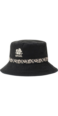 2025 Rip Curl Femmes Graphic Mixed Bucket Hat 06DWHE - Washed Black