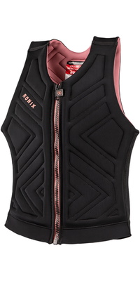 2026 Ronix Femmes Moonstone Impact Vest R25V-IMP-MON - Black / Rose Gold