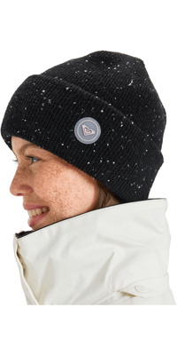 2025 Roxy Femmes Bonnet Frozenlake ERJHA04413 - True Black