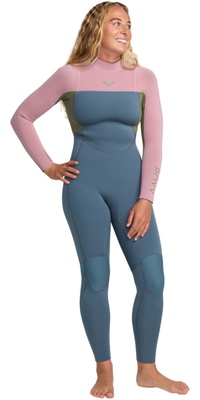 2026 Roxy Womens Prologue+ 3/2mm Back Zip Wetsuit 26BW213514 - Ash