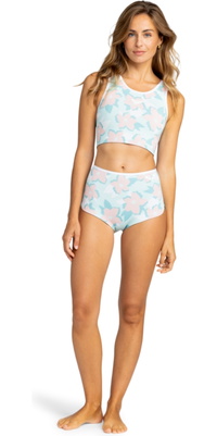 2025 Roxy Femmes Rise 1mm Short En Néoprène ERJWH03029 - Harbor Gray