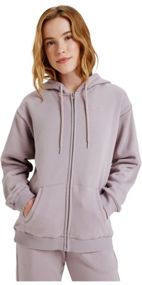 2026 Roxy Femmes Sweat à Capuche Brossé Avec Fermeture éclair Surf Stoked ERJFT05022 - Nirvana