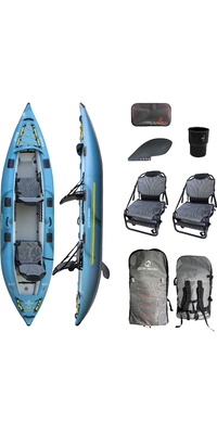 Kayak Spinera Kenai Fishing 130 2026 - Forfait 2 Personnes SP-K-KEN-130 - Blue