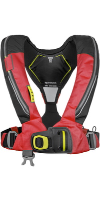 2026 Spinlock Deckvest 6D 170N Avec Système HRS Intégré DW-LJH6D-AMR-HRS - Red