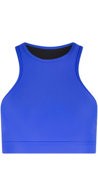 2026 Wallien Femmes Bikini Top Racerfront Tie 102035002 - Cobalt Blue