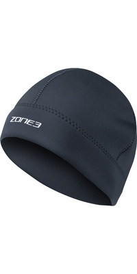 2026 ZONE3 Active -Flex 3mm Bonnet De Bain Yulex NA25UAFSB104 - Grey / Orange