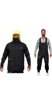 2026 Zhik Hommes Veste De Croisière Offshore OFS600 Et Salopette OFS700 Combinaison De Voile ZMOFS600JASCS - Black
