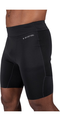 2026 Zhik Hommes Performance Short De Pagaie Rembourré SRT-0066-M-BLK - Black