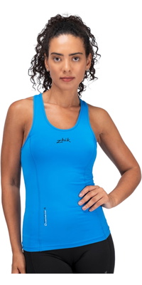 2026 Zhik Femmes Eco Spandex LT Race Singlet VST-0140- CYAN - - Cyan