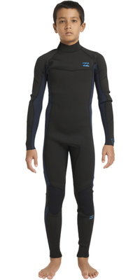 2026 Billabong Enfants Absolute 4/3mm Back Zip Combinaison N&eacute;opr&egrave;ne 24CW211603 - Ocean