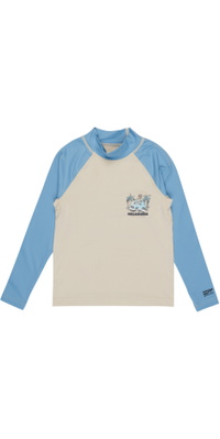 2026 Billabong Enfants Waves Long Sleeve Lycra Vest EBTWR03008 - Chino