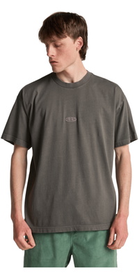 2026 Billabong Hommes Haut En Maille à Manches Courtes Og Wave EBYKT00113 - Pewter