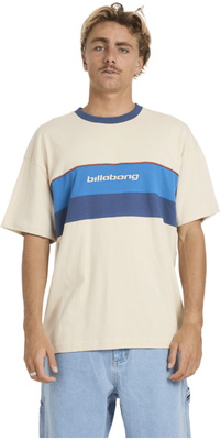 2026 Billabong Mens Simulator Crew Knit Top 24A011601 - Oatmeal
