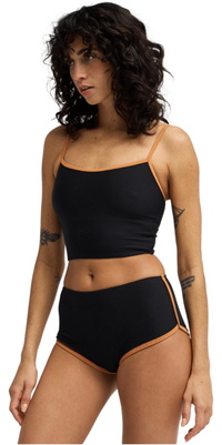2026 Billabong Femmes Short De Surf Tanlines, Bas De Bikini 24O271600 - Black