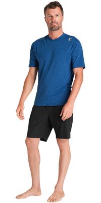 2026 C-Skins Hommes Nuwave T-shirt De Surf Anti-UV à Manches Courtes C-NLYSURFM - Deep Blue