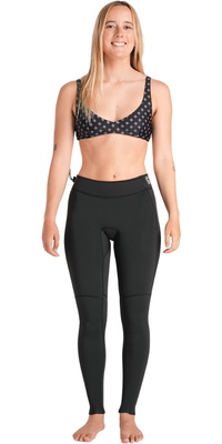 2026 C-Skins Womens Nuwave Solace Lite 1.5mm Leggings C-NSOL15LE - Black / Black / White