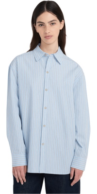 2026 Element Femmes Chemise Classique De Petit Ami ELJWT00117 - Classic Stripes Blue