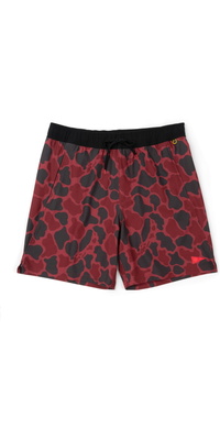 Short élastique Standard 2026 « Florence Marine X » FMBS00041 - Maroon Camo