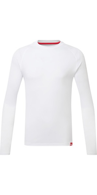 2026 Gill Enfants UV Tec Long Sleeve Tee UV011J - White