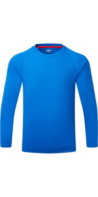 2026 Gill Hommes UV Tec Long Sleeve Tee UV011 - Tidal Blue