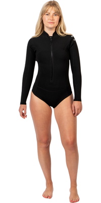 2026 Gul Femmes Yulex Luna7 2mm Front Zip Printemps Combinaison Néoprène Combinaison Néoprène LA4304-BKBK - Black