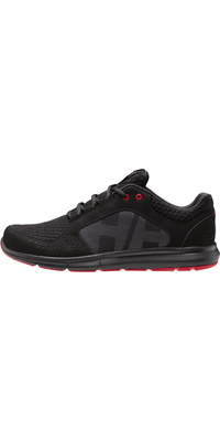 2026 Helly Hansen Hommes Ahiga V4 Hydropower Baskets 11582 - Black / Rouge Alerte