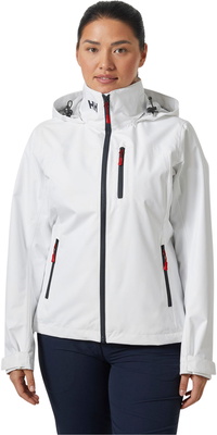 2026 Helly Hansen Femmes Crew Veste De Voile à Capuche 2.0 34448 - White