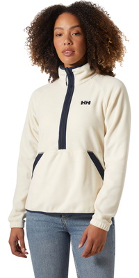 2026 Helly Hansen Womens Rig 1/2 Zip Fleece 54082 - Cream