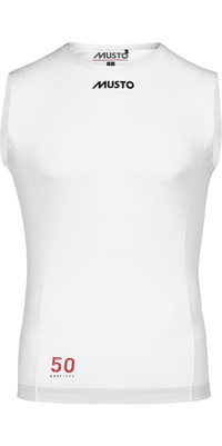2026 Musto Hommes Championnat Rash Bib 82092 - White
