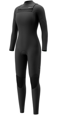 2026 Mystic Femmes Jayde 5/3mm Double Chest Zip Combinaison N&eacute;opr&egrave;ne 35000.260005 - Black