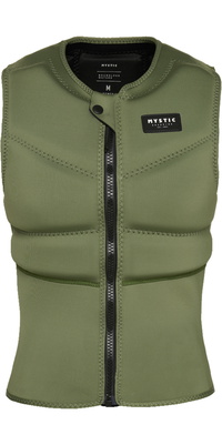 2026 Mystic Femmes Star Front Zip Gilet De Protection 35005.230232 - Olive Green