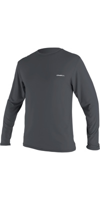 2026 ONeill Hommes Chemise Anti-UV à Manches Longues Basic D Skins , Référence 5719 - Graphite