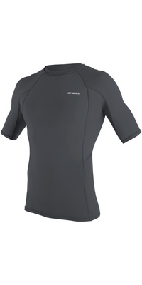 2026 ONeill Hommes Basic Skins Débardeur En Lycra à Manches Courtes 5713 - Graphite