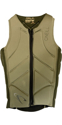 2026 ONeill Hommes Slasher Comp Gilet 4917BEU - Army / Ranger