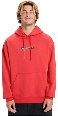 2026 Quiksilver Hommes Sweat à Capuche Dna EQYFT05121 - Salsa
