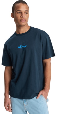 T-shirt De Surf « Flowers » 2026 Quiksilver Hommes EQYZT08301 - Dark Navy