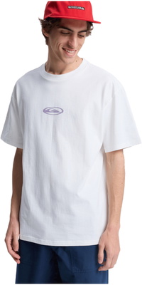 T-shirt De Surf « Flowers » 2026 Quiksilver Hommes EQYZT08301 - Snow White