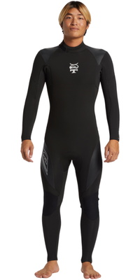 2026 Quiksilver Hommes Mercury 3/2mm Back Zip Combinaison Néoprène AQYW103118 - Black
